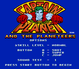 Captain Planet screenshot 4 for Sega Mega Drive